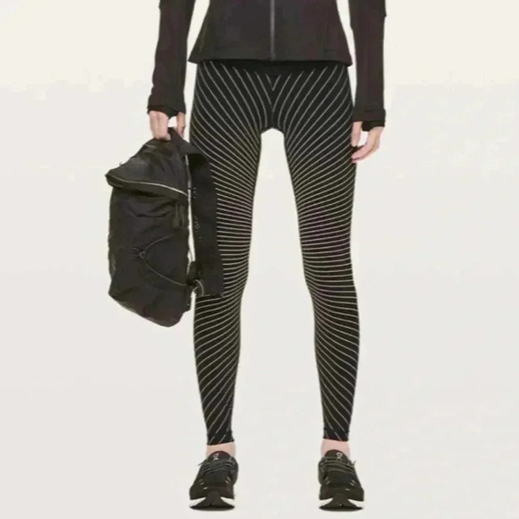 Lululemon speed wonder under tights reflective 28” high beam - Picture 3 of 11